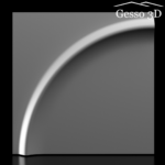 Гипсовая панель Ring Gesso 3D