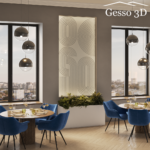 Гипсовая панель Megapolis-3 Gesso 3D