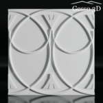 Гипсовая панель Pekin Gesso 3D