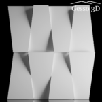 Световая гипсовая панель Monaco Gesso 3D