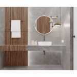 Pietra grey Керамогранит серый матовый карвинг 60×60 LAPARET
