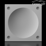 Гипсовая панель Point Gesso 3D