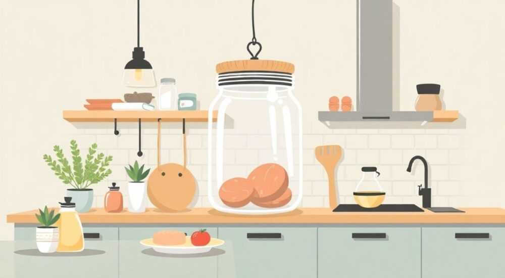 Декор банок для кухни своими руками фото