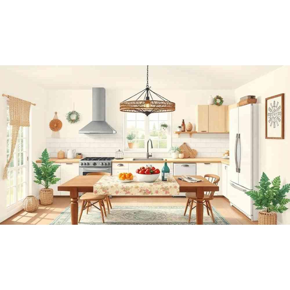 Декор для кухни из лоскутков новогодней расцветки