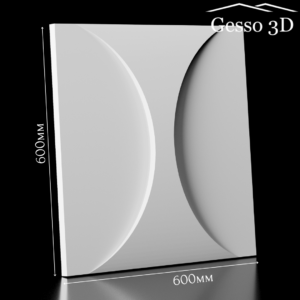 Гипсовая панель Circle Gesso 3D
