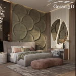 Гипсовая панель Ring Gesso 3D