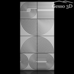 Блок гипсовый для перегородок_4 Gesso 3D