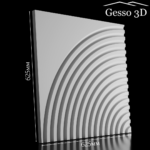 Блок гипсовый для перегородок_4 Gesso 3D