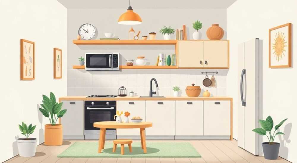 Маленькие игрушки для декора на кухне
