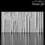 Гипсовая панель Silk Gesso 3D