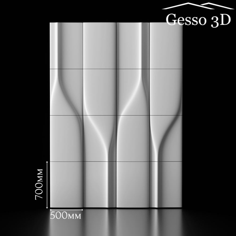 Гипсовое панно Verona_big Gesso 3D Гипсовое панно Verona_big Gesso 3D