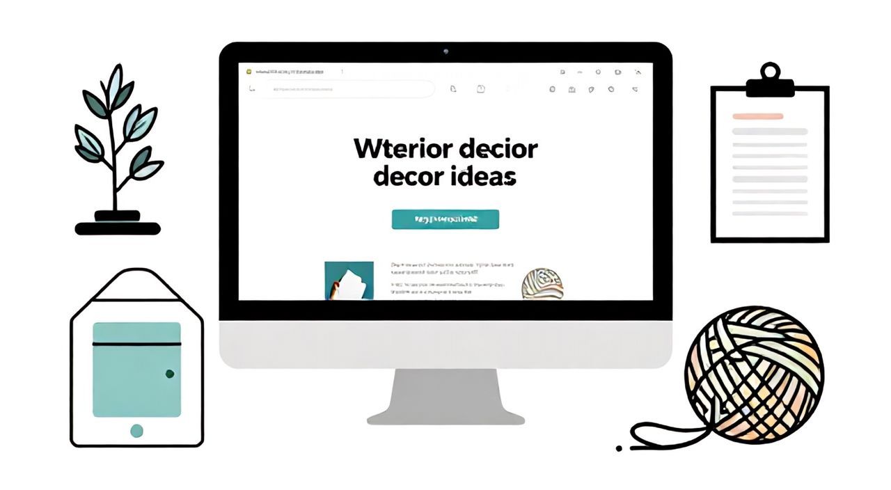 Шары из ниток для декора интерьера