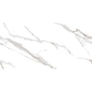 Calacatta sharp silver Керамогранит белый Полированный 60x120 LAPARET