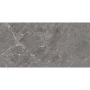 Mramor chic grey Керамогранит темно-серый Полированный 60x120 LAPARET