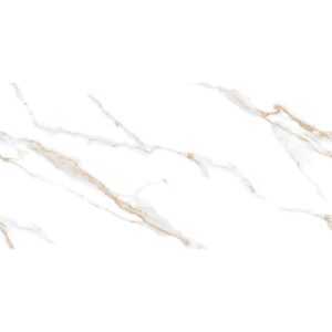 Calacatta sharp gold Керамогранит белый Полированный 60x120 LAPARET