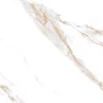 Calacatta sharp gold Керамогранит белый Полированный 60x60 LAPARET