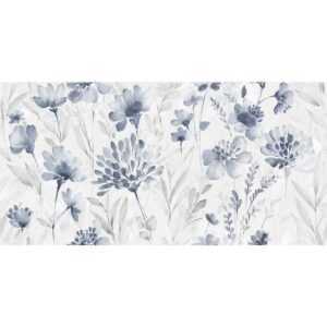 Aquarelle blanco Декор матовый обрезной 40x80 LAPARET
