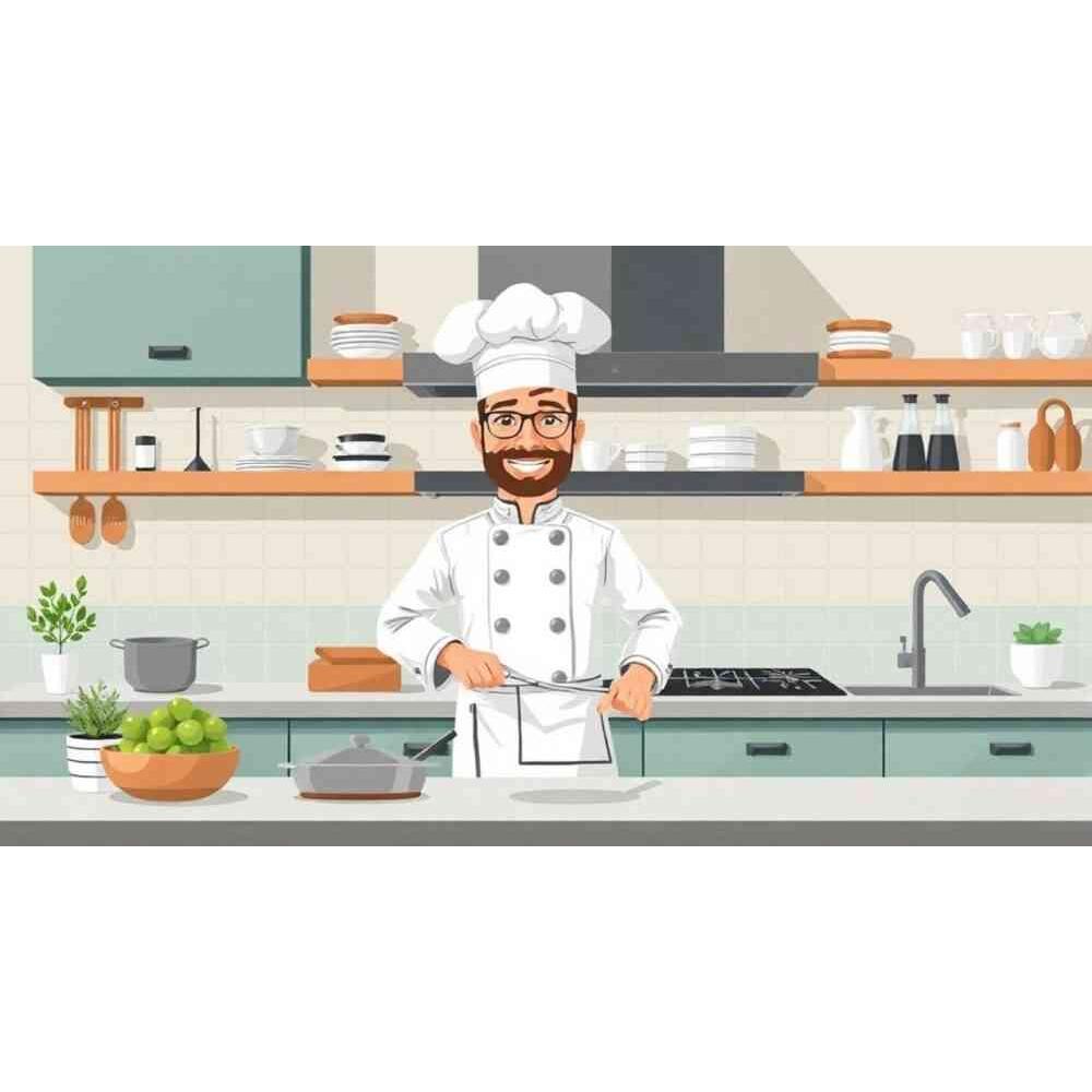 Статуэтки повара для декора кухни