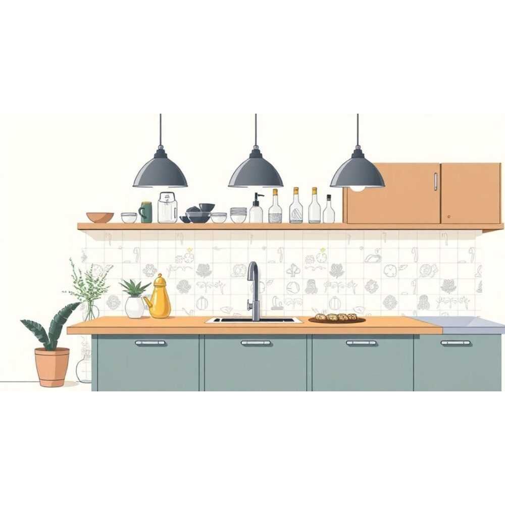 Трафареты для декора кухни