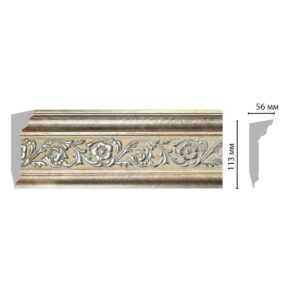 Плинтус DECOMASTER 129D-59A ШК/8 113*56*2400  мм