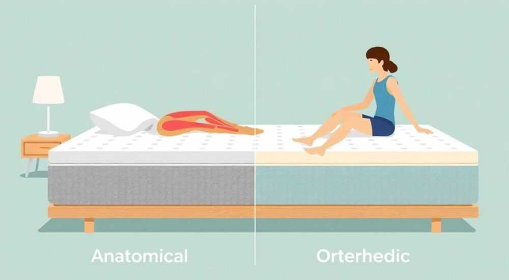 Анатомический и ортопедический матрас в чем разница