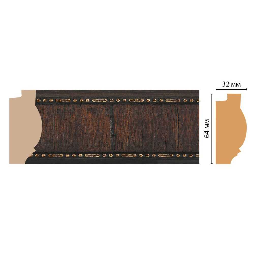 Багет DECOMASTER 176-2 64*32*2900 мм Багет DECOMASTER 176-2 64*32*2900 мм