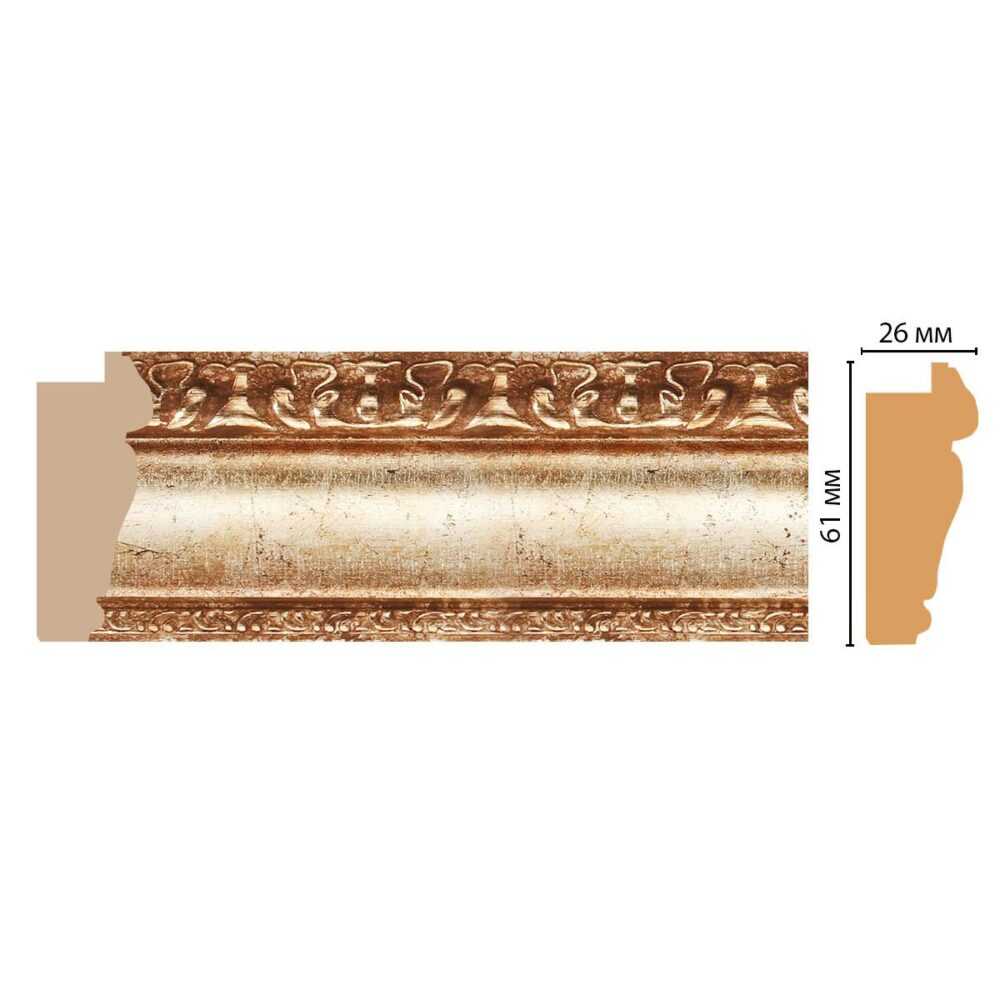 Багет DECOMASTER 304-127 61*26*2900 мм Багет DECOMASTER 304-127 61*26*2900 мм