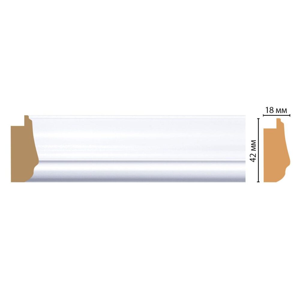 Багет DECOMASTER 477-114 41*18*2900 мм Багет DECOMASTER 477-114 41*18*2900 мм