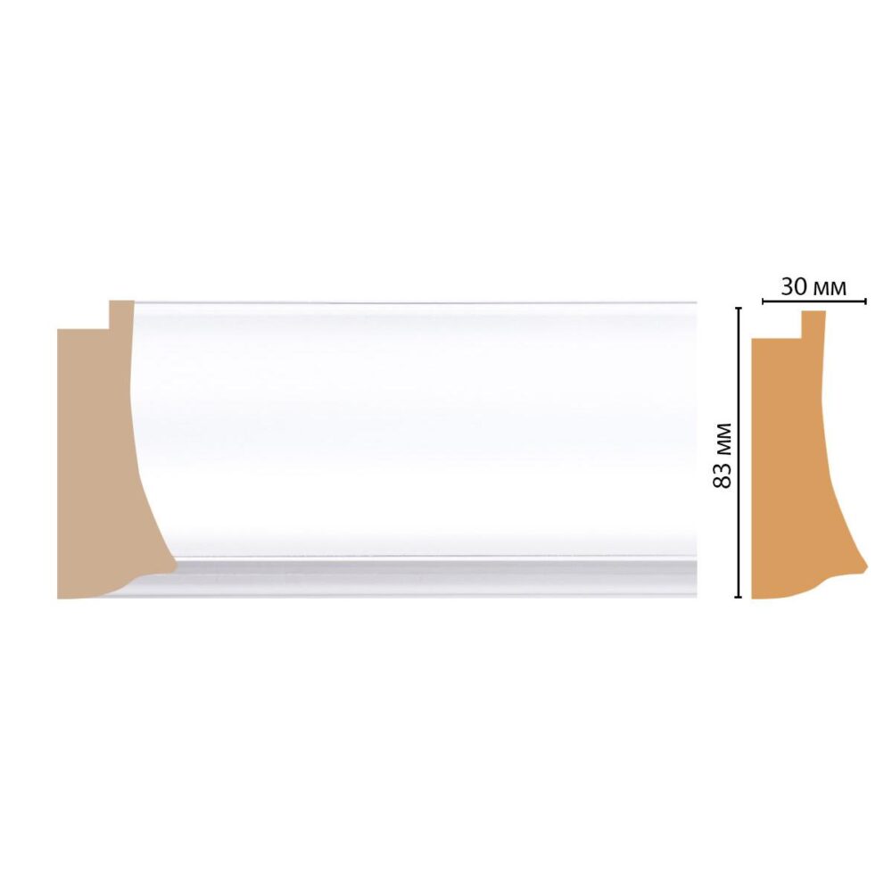 Багет DECOMASTER 552-114 ДМ 83*30*2900 мм Багет DECOMASTER 552-114 ДМ 83*30*2900 мм