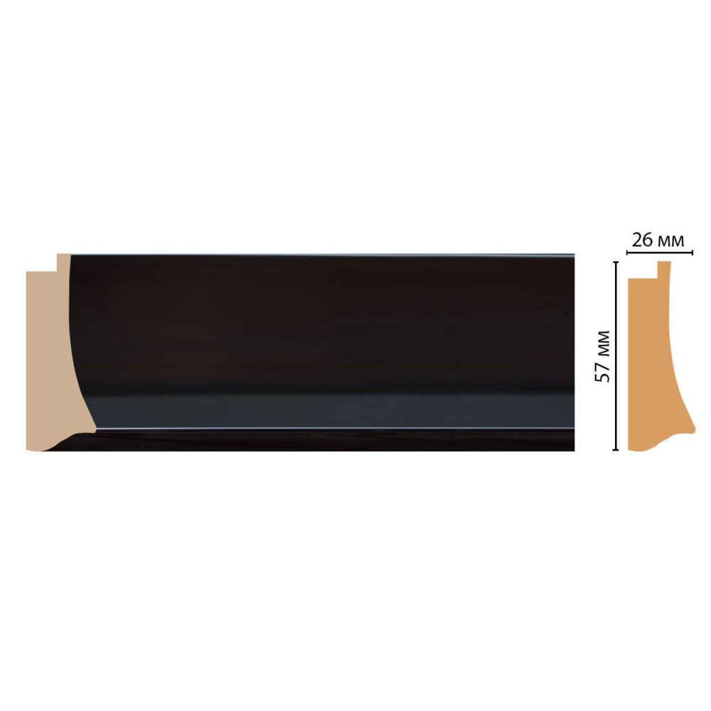 Багет DECOMASTER 553-195 ДМ 57*26*2900 мм Багет DECOMASTER 553-195 ДМ 57*26*2900 мм