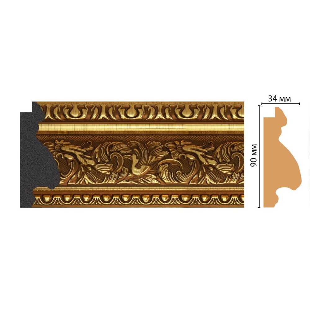 Багет DECOMASTER FM28-2 90*34*2850 мм Багет DECOMASTER FM28-2 90*34*2850 мм