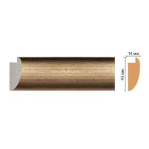 Багет DECOMASTER FM6-1 43*14*2850 мм