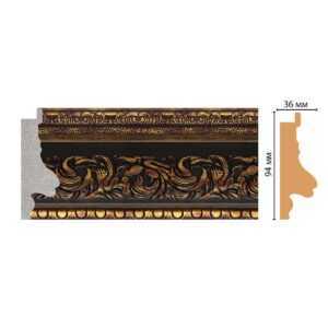 Багет DECOMASTER FM9-4 94*36*2850 мм