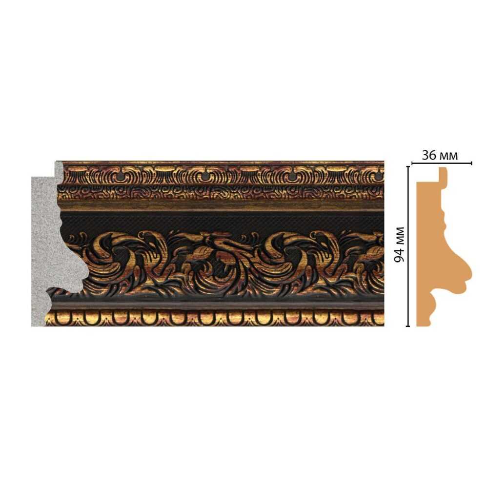 Багет DECOMASTER FM9-4 94*36*2850 мм Багет DECOMASTER FM9-4 94*36*2850 мм