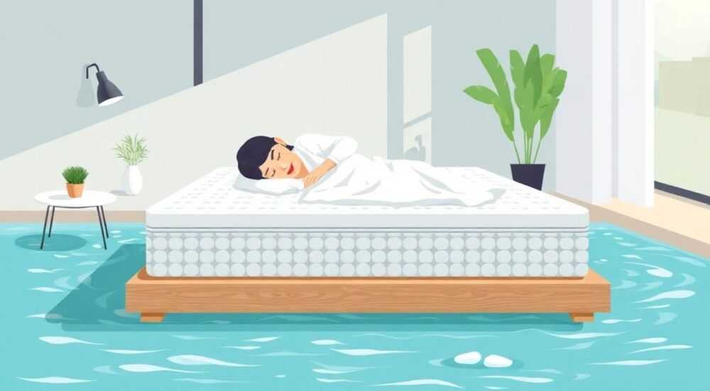 Чем полезен водяной матрас
