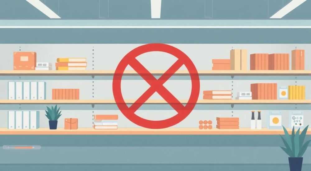 Что запрещается при проведении испытаний стеллажей