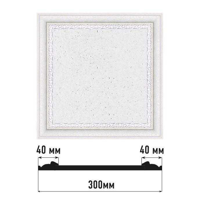 Декоративное панно DECOMASTER D30-42 300*300*18 мм Декоративное панно DECOMASTER D30-42 300*300*18 мм