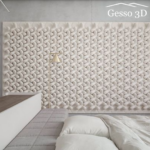 Гипсовая 3D панель Tetrapod Gesso 3D