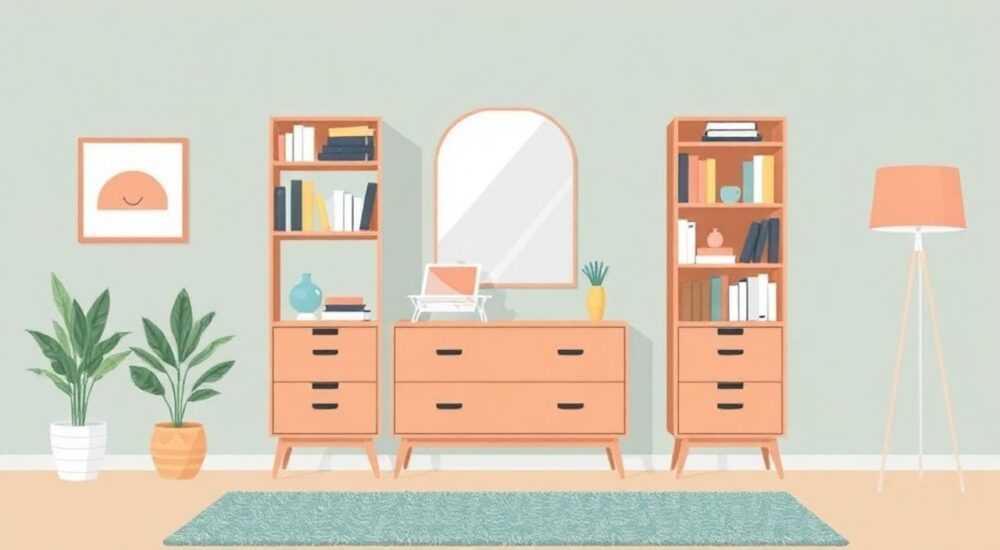 Где купить комод или книжный шкаф