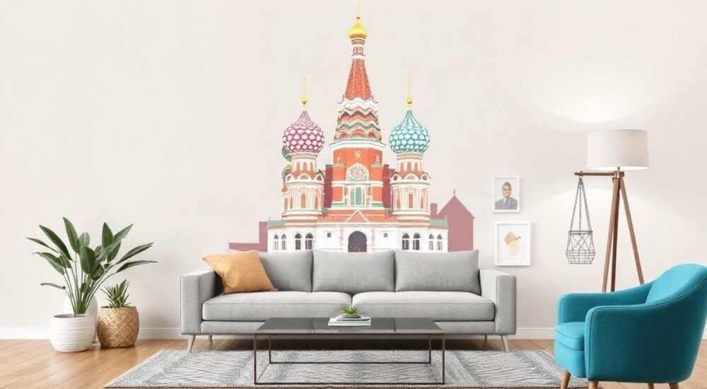 Где купить наклейки на обои в москве
