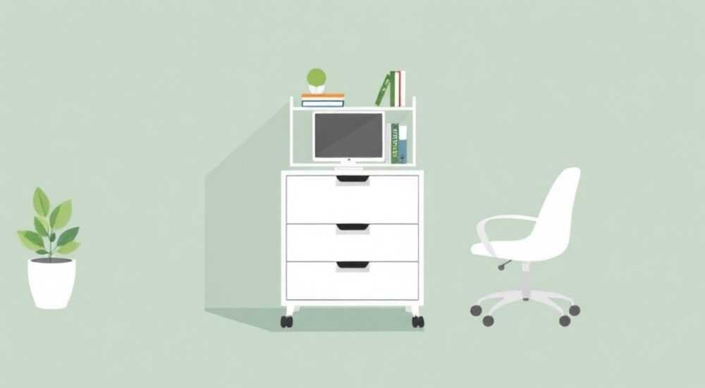 Где купить офисную тумбу на колесиках