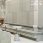 Гипсовая 3D панель Simple-3 Gesso 3D