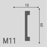 Молдинг XPS POLYMER М 11 60/10
