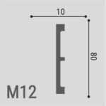 Молдинг XPS POLYMER М 12 80/10