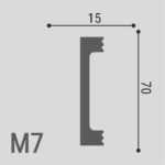 Молдинг XPS POLYMER М 7 70/15