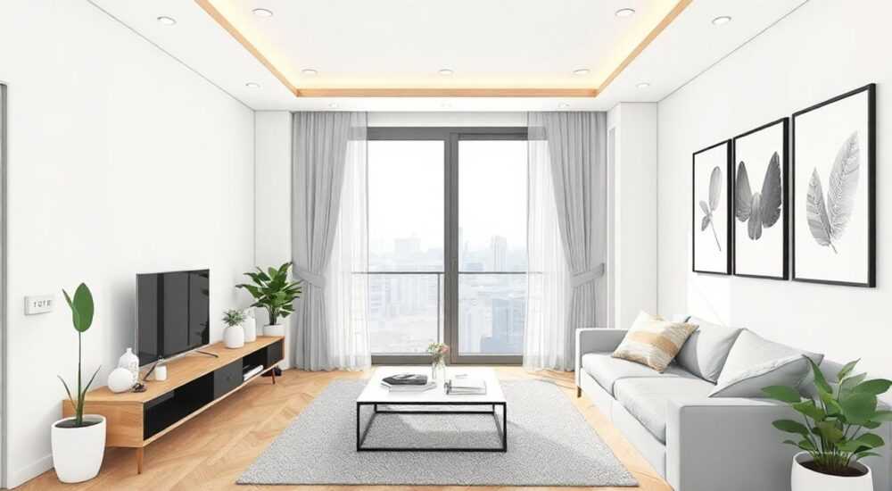 Интерьер однокомнатной квартиры 33 кв м фото в современном стиле