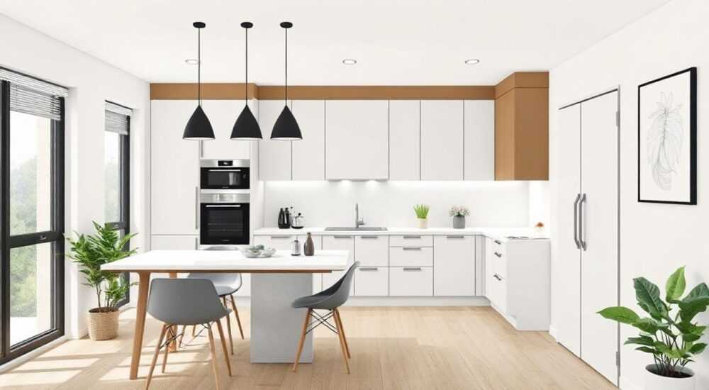 Интерьеры современной кухни 10м2