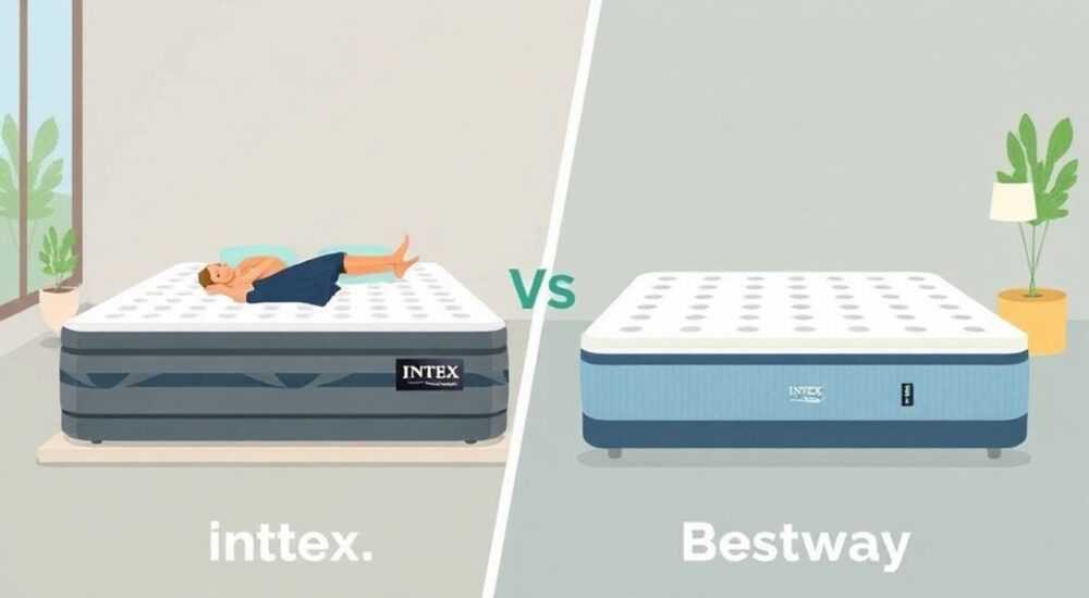intex или bestway что лучше матрасы