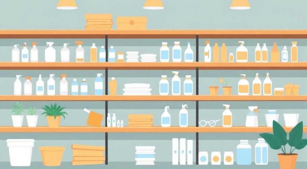 Как часто нужно проводить влажную уборку стеллажей в магазине
