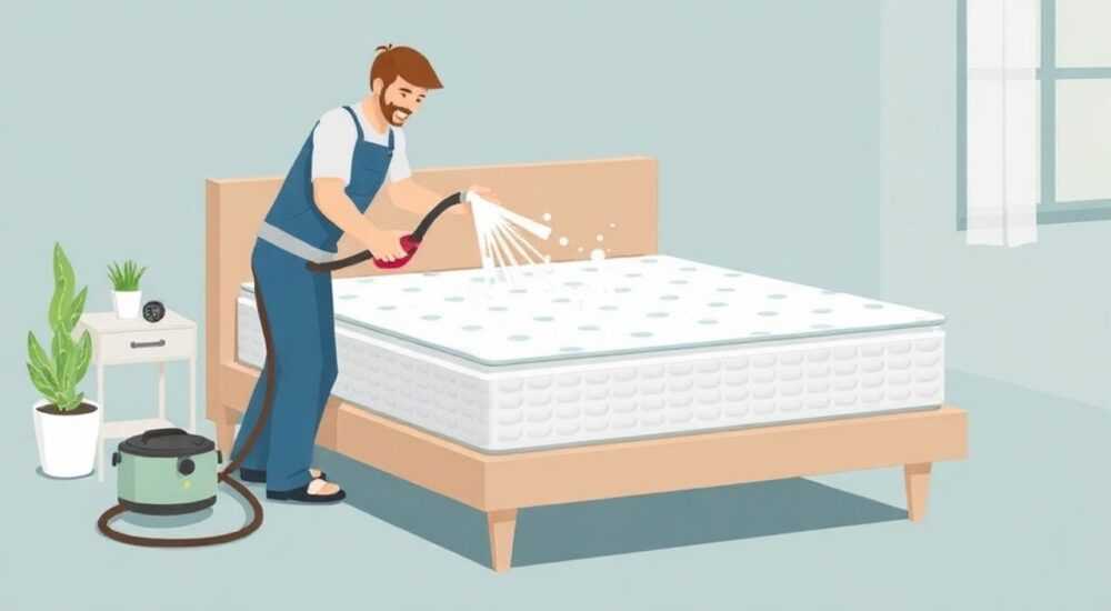 Как чистить матрас пароочистителем